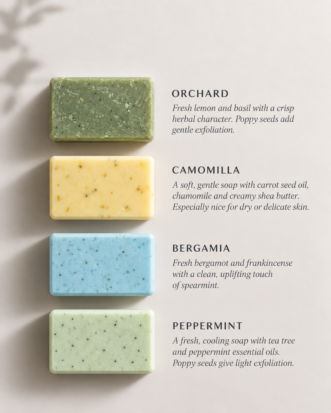 Orchard – Herbal Scrub Soap